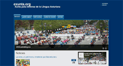 Desktop Screenshot of exunta.org